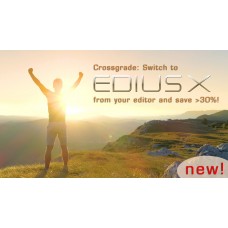 EDIUS X Pro Jump 2 Upgrade (Crossgrade) from other Editing Solution with a purchase/rental price >200€ (Electronic License)