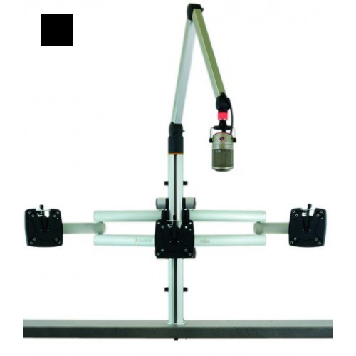 m!ka SET 7:    Triple XL Monitor + Single Mic Set black